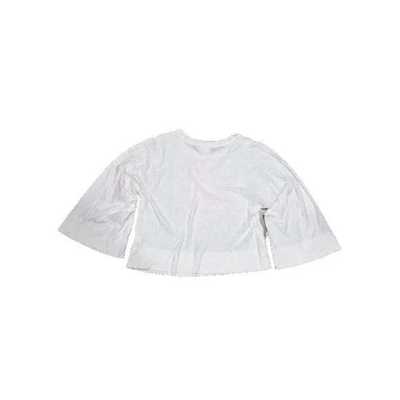 Nation LTD Tee in Thick Y2K Top Jersey in White Small A004068 - Picture 2 of 8
